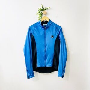 Pearl Izumi Blue Black Full Zip Cycling Jacket